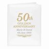 50th Golden Anniversary Traditional Photo Album example wedding date 1