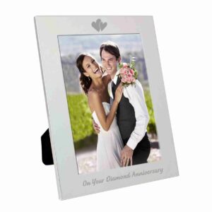 Diamond Anniversary 5x7 Photo Frame