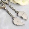 Two Hearts Beat As One Keyring, free personalisation - Image 5