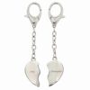 Two Hearts Beat As One Keyring, free personalisation - Image 7