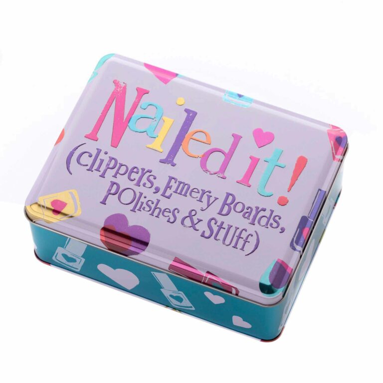 Nailed it - nail essentials storage tin