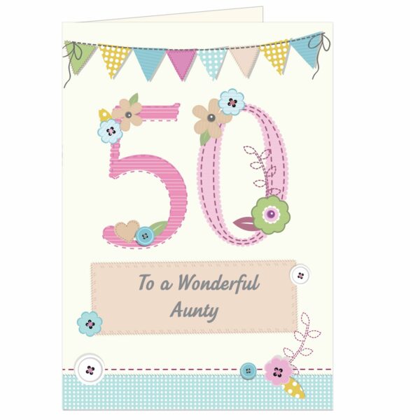 Personalised Summer Craft design Birthday Card