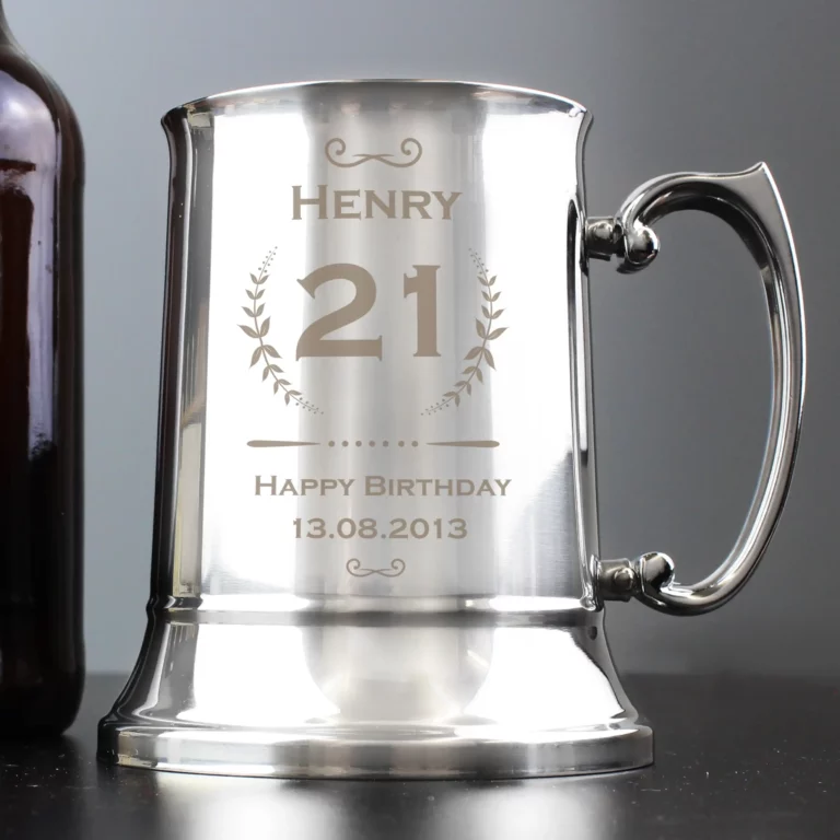 Age Crest Stainless Steel Tankard
