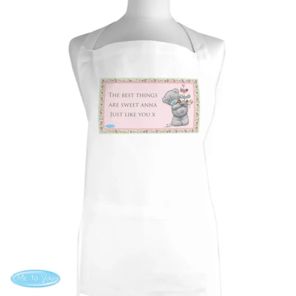 Personalised Me To You Cupcake Design Apron - Image 2
