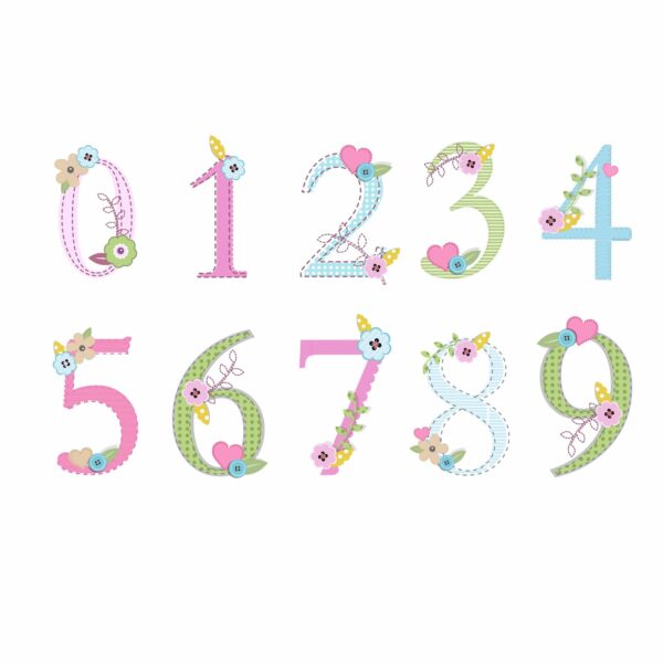 Number Designs used