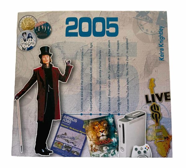 20th Anniversary Card with Original Hit Music of 2005. A Time to Remember, The Classic Years. - Image 5