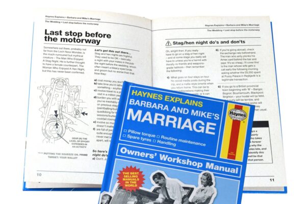 Personalised Haynes Explains Marriage Manual - Image 4