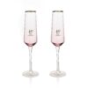 Amore Champagne Flutes Gift Set – Ruby Anniversary