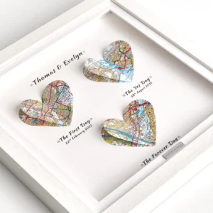 First Day Yes Forever Day Heart Paper Personalised Gift