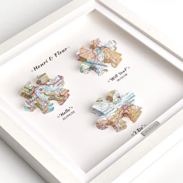 Hello, Will You, I Do, Personalised Art Print