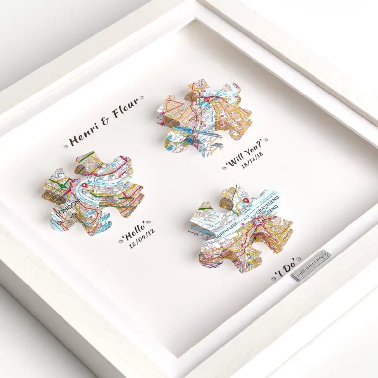 Hello, Will You, I Do, Personalised Art Print