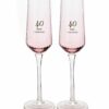Amore Champagne Flutes Gift Set – Ruby Anniversary