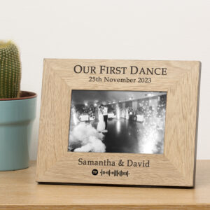 Our First Dance Wooden Photo Frame