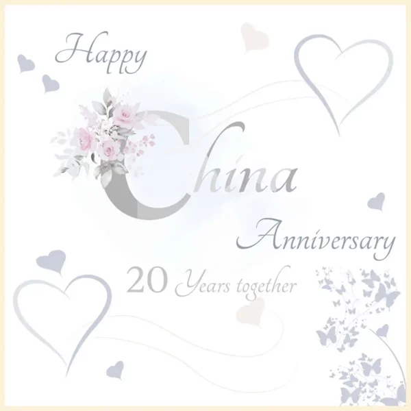 Happy China Anniversary Greeting Card