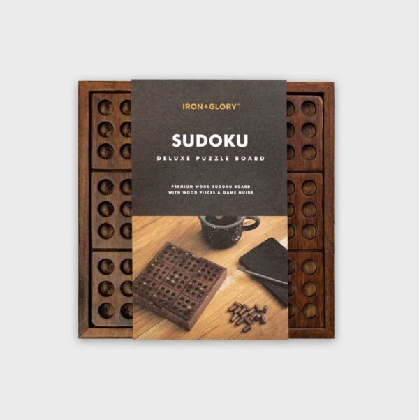 Iron & Glory wooden sudoku set