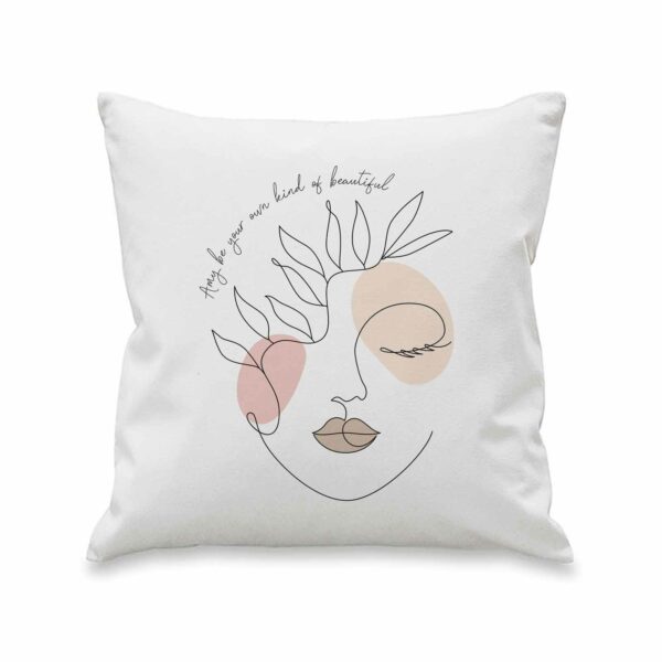 Grace Line Art Personalised Cushion