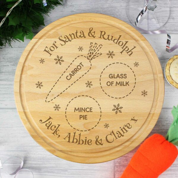 Christmas Eve Personalised Mince Pie Board