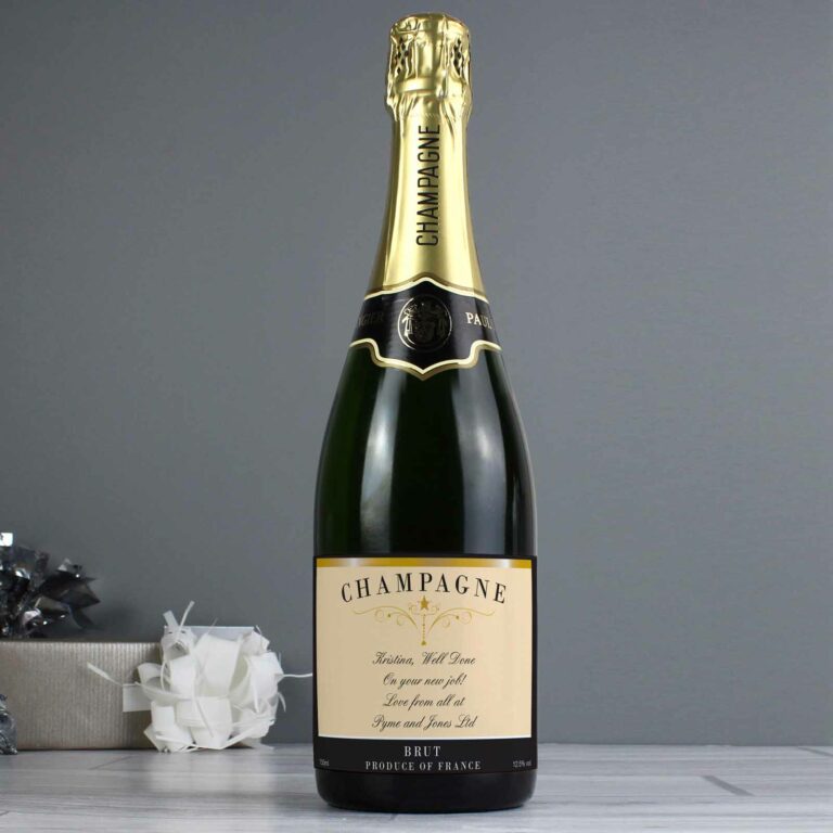 Classic Label Personalised Champagne