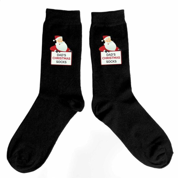 Santa Claus Personalised Christmas Socks