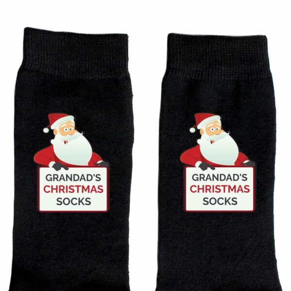 Santa Claus Personalised Christmas Socks