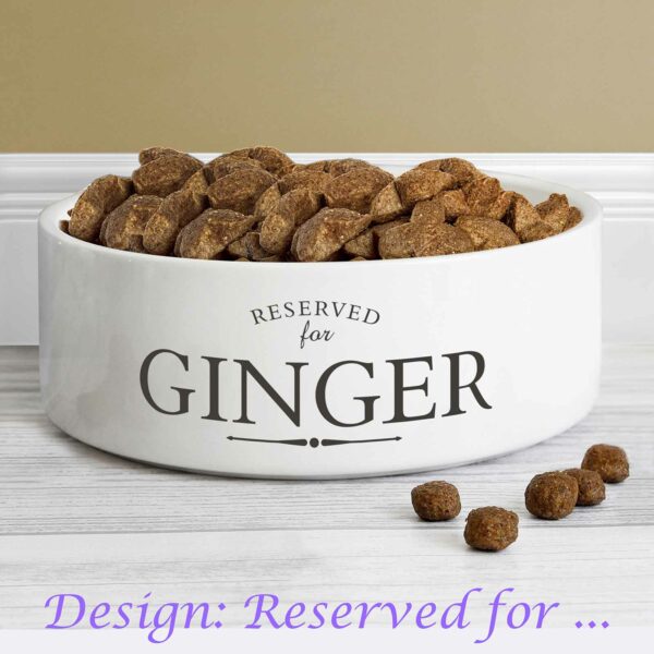 Personalised Ceramic Pet Bowls