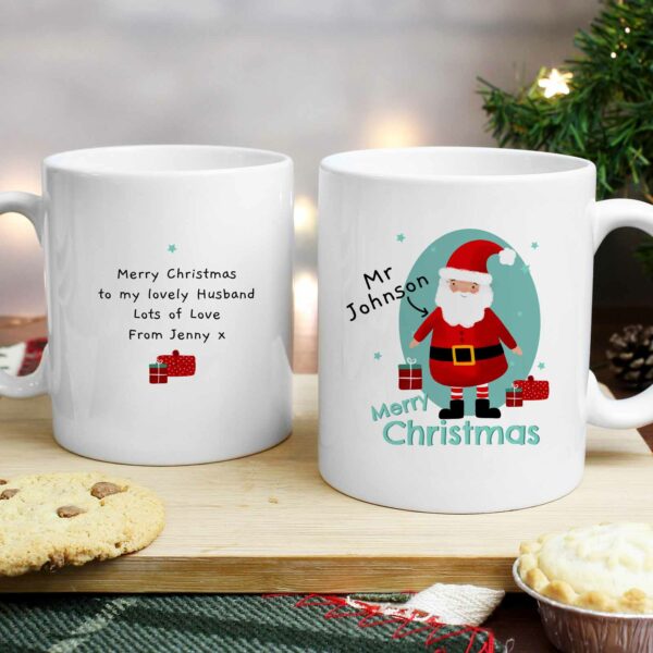 Mr Claus Personalised Christmas Mug