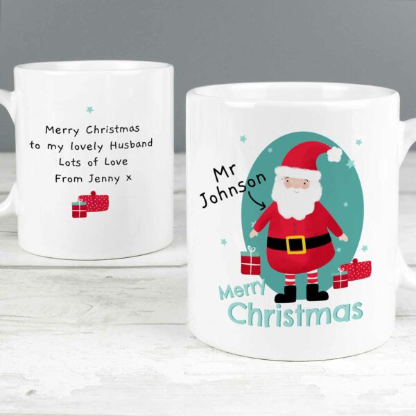 Mr Claus Personalised Christmas Mug