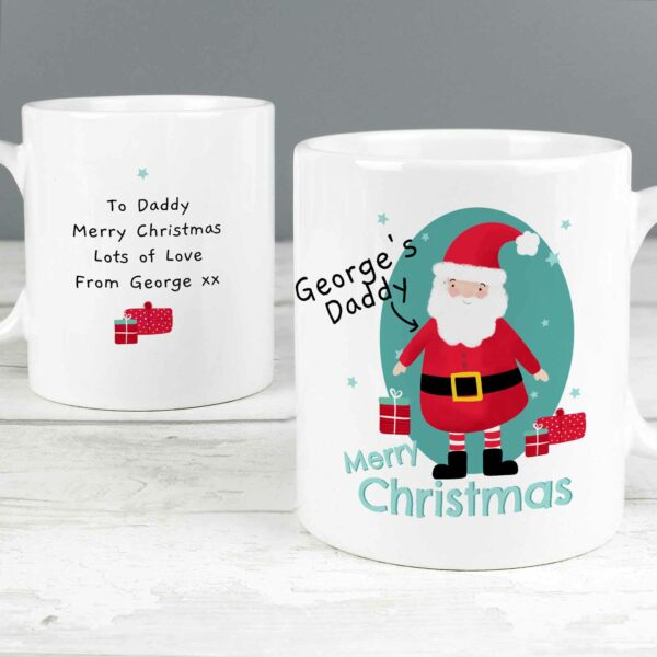 Mr Claus Personalised Christmas Mug