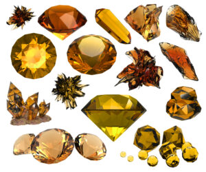 Topaz, yellow coloured topaz is often called imperial topaz.