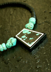 December's Birthstone: Turquoise is often made into jewellery as shown here.