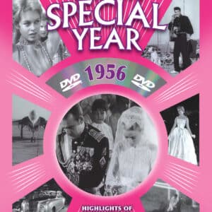 1956 Your Special Year DVD greeting card โ 70th birthday card for 2026 with PAL DVD inside