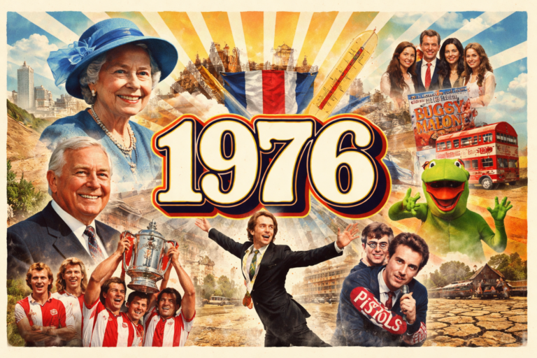 What Happened in 1976 in the UK - A cultural snapshot